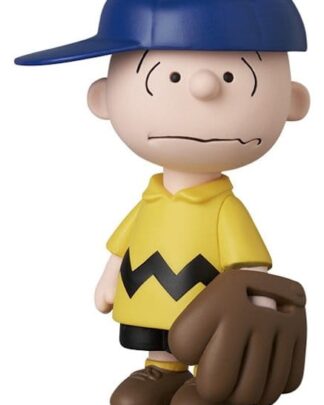 MLB × Peanuts UDF PVC Figur New York Mets Charlie Brown 9 cm