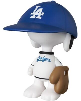 MLB × Peanuts UDF PVC Figur Los Angeles Dodgers Snoopy 7 cm