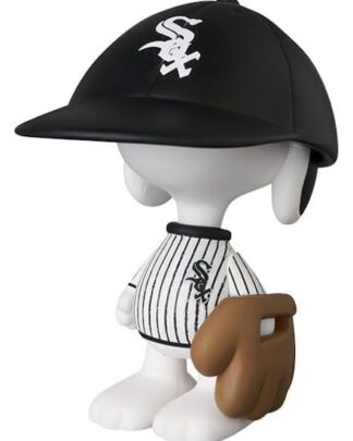 MLB × Peanuts UDF PVC Figur Chicago White Sox Snoopy 7 cm