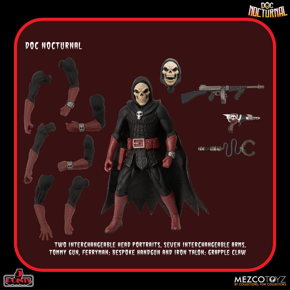 Doc Nocturnal 5 Points Actionfiguren Nocturnal Tower Playset 9 cm – Bild 7