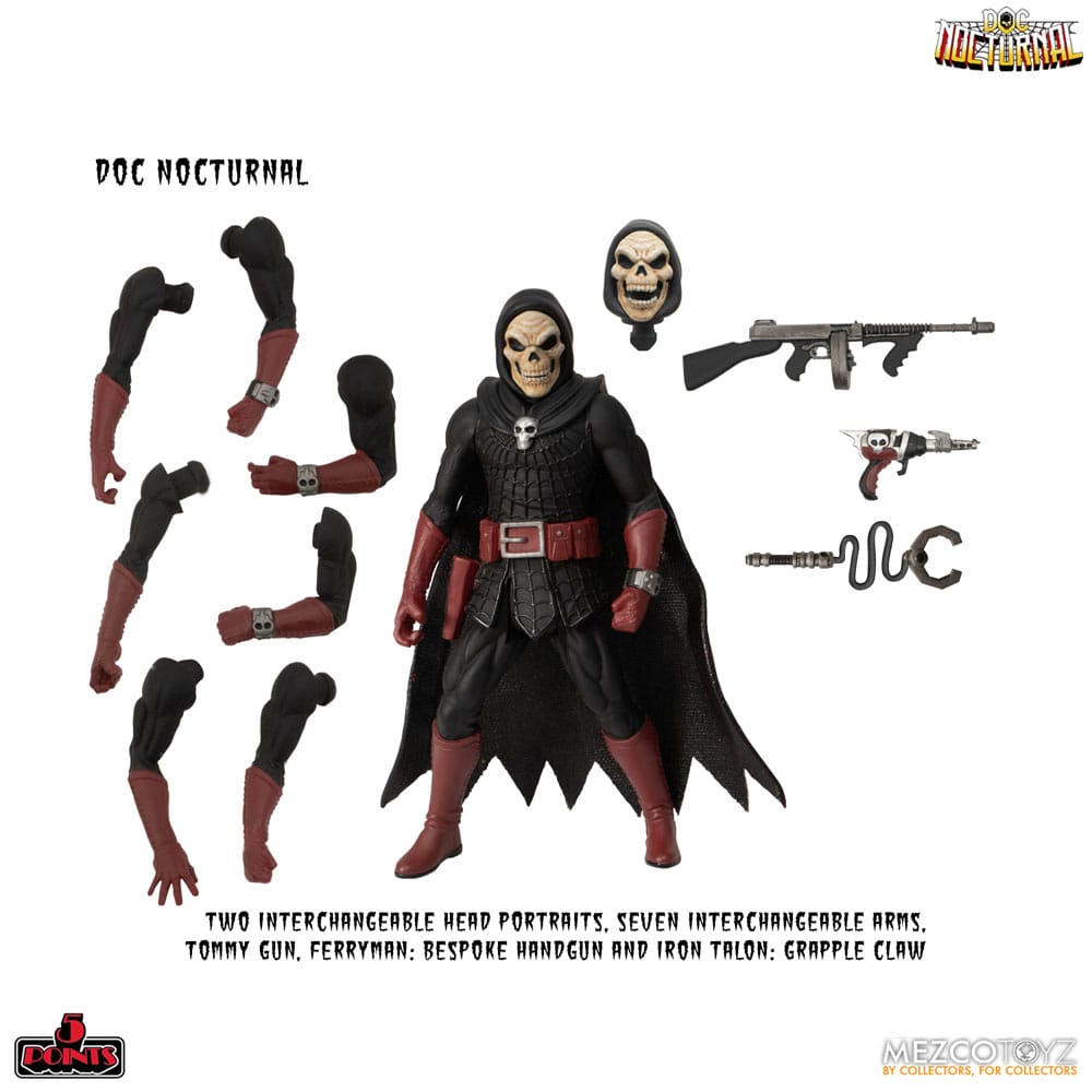 Doc Nocturnal 5 Points Actionfiguren Nocturnal Tower Playset 9 cm – Bild 8