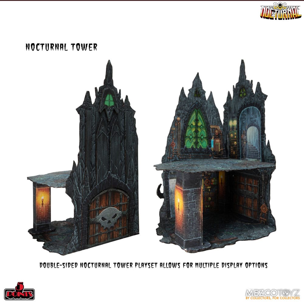 Doc Nocturnal 5 Points Actionfiguren Nocturnal Tower Playset 9 cm – Bild 14
