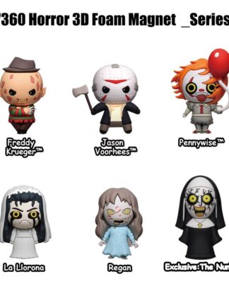 Warner Brother Horror Magnete blind pack Series 2 Display (12)