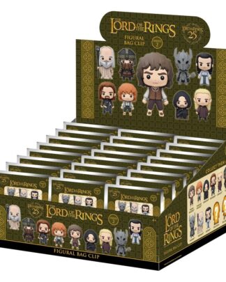 Der Herr der Ringe 3D Schaumstoff-Taschenanhänger Serie 2 Display (24)