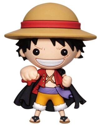 One Piece 3D Schaumstoff-Magnet Luffy with Cape