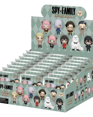 Spy x Family 3D Schaumstoff-Taschenanhänger Serie 2 Display (24)