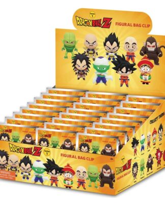 Dragon Ball Z 3D Schaumstoff-Taschenanhänger Serie 1 Display (24)