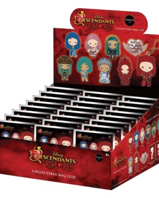 Descendants 3D PVC-Taschenanhänger Serie 1 Display (24)