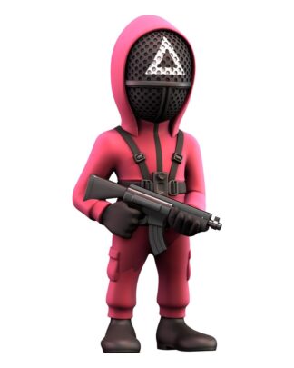 Squid Game Minix Figur Masked Triangle Guard 12 cm