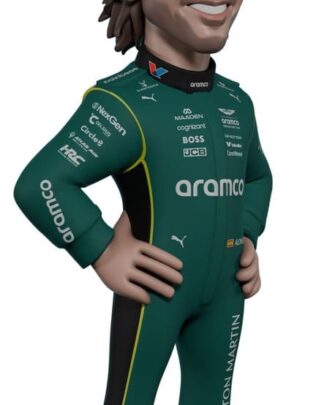Formel 1 Minix Figur Fernando Alonso (Aston Martin) 12 cm