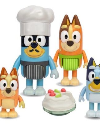 Bluey Lets Play Figuren 4er-Pack Chef Pavlova
