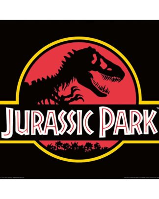 Jurassic Park Mini-Poster (Klassisches Logo) 40 x 50cm