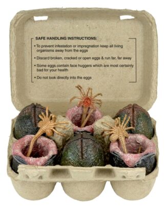 Aliens 6er-Pack Zubehör-Set Carton of Alien Eggs (40th Anniversary)
