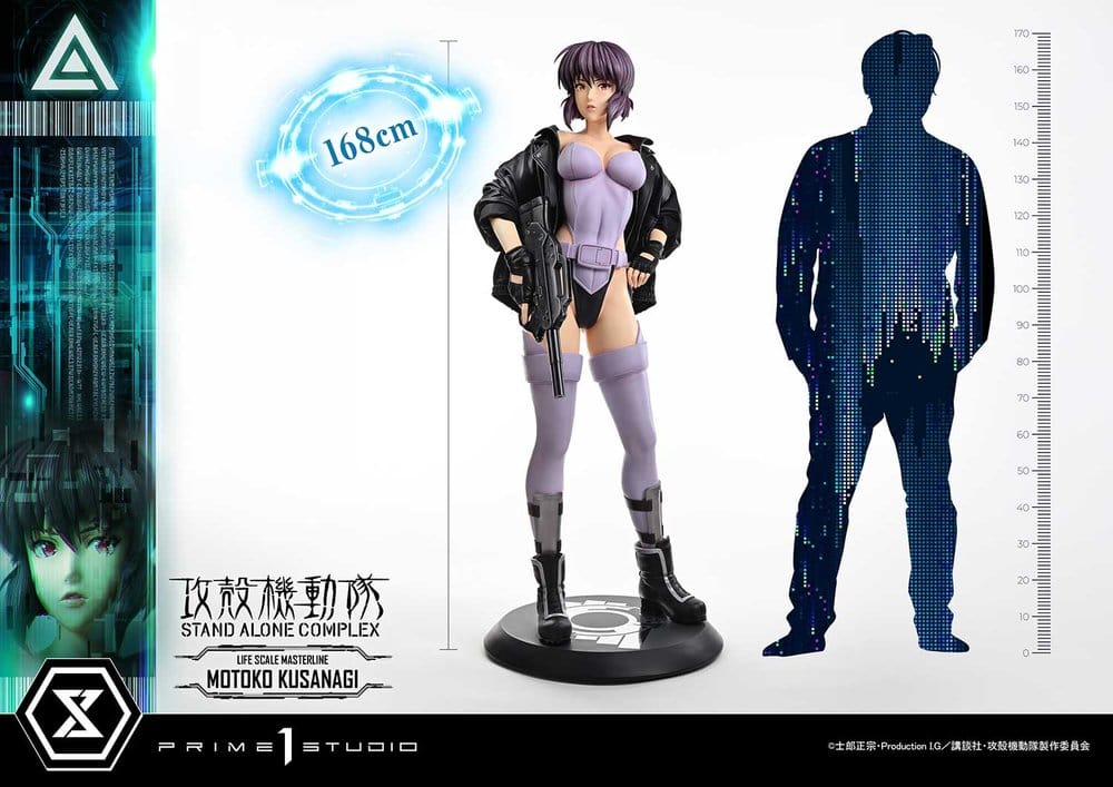 Ghost in the Shell Life Scale Masterline Series Statue 1/1 Motoko Kusanagi 174 cm – Bild 21