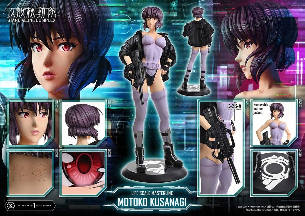 Ghost in the Shell Life Scale Masterline Series Statue 1/1 Motoko Kusanagi 174 cm – Bild 22