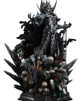 DC Comics Museum Masterline Statue 1/3 Dark Nights: Death Metal The Batman Who Laughs & Robin King 85 cm