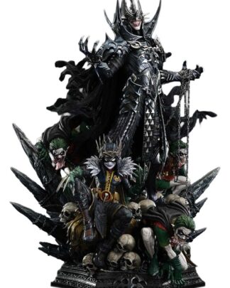 DC Comics Museum Masterline Statue 1/3 Dark Nights: Death Metal The Batman Who Laughs & Robin King Deluxe Version 85 cm
