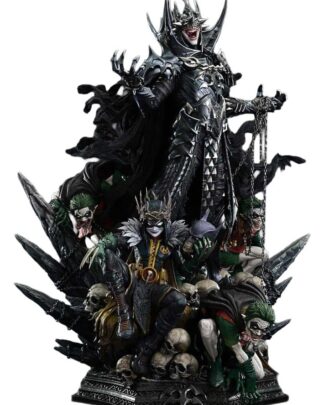 DC Comics Museum Masterline Statue 1/3 Dark Nights: Death Metal The Batman Who Laughs & Robin King DX Bonus 85 cm