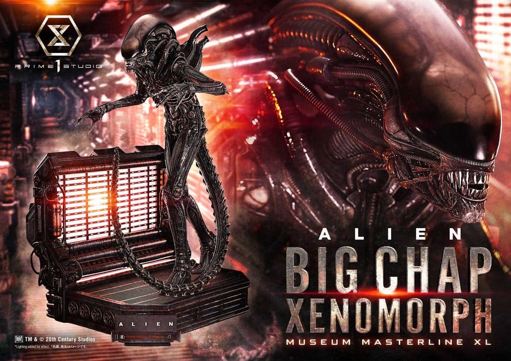 Alien Museum Masterline XL Statue 1/3 Big Chap Xenomorph Regular Ver. Bonus Version 100 cm – Bild 2