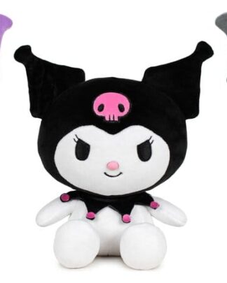 Hello Kitty Plüschfiguren Kuromi 22 cm Sortiment (12)