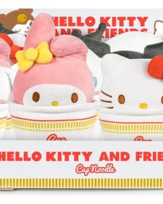 Hello Kitty & Friends Plüschfiguren &nbsp;- Cup Noodles 16 cm Sortiment (24)