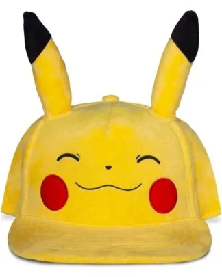 Pokémon Novelty Baseball Cap Smiling Pikachu