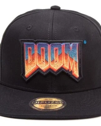 DOOM Snapback Cap Logo