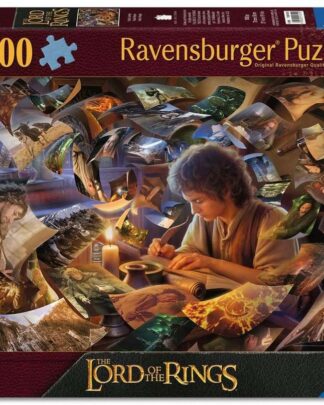 Der Herr der Ringe Puzzle Frodos Reise (1000 Teile)
