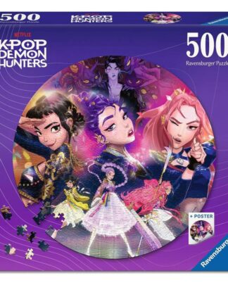 KPop Demon Hunters Rundpuzzle For the fans! (500 Teile)