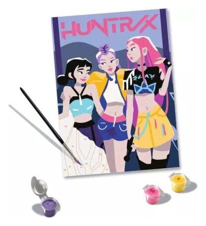 KPop Demon Hunters CreArt Malen nach Zahlen Malset Huntrix – Nerdchandise