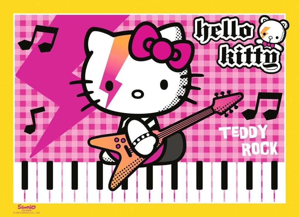 Hello Kitty Puzzles 4er-Pack Los geht's, Hello Kitty! (4x100 Teile) – Bild 3