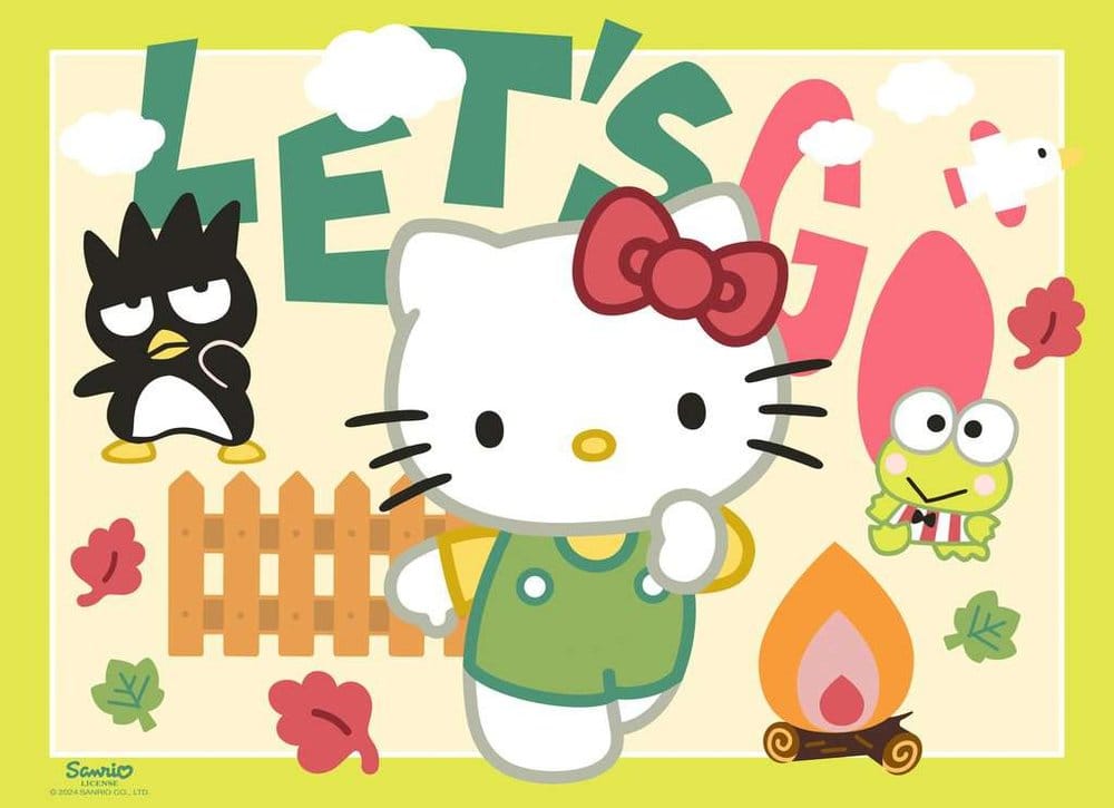 Hello Kitty Puzzles 4er-Pack Los geht's, Hello Kitty! (4x100 Teile) – Bild 4