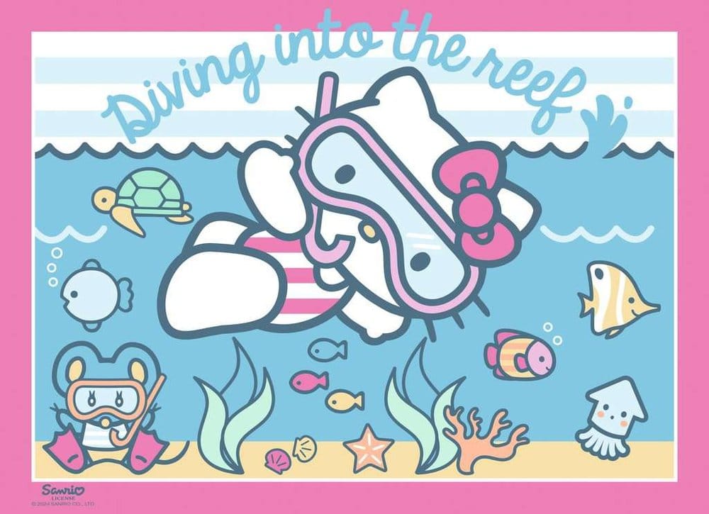 Hello Kitty Puzzles 4er-Pack Los geht's, Hello Kitty! (4x100 Teile) – Bild 5