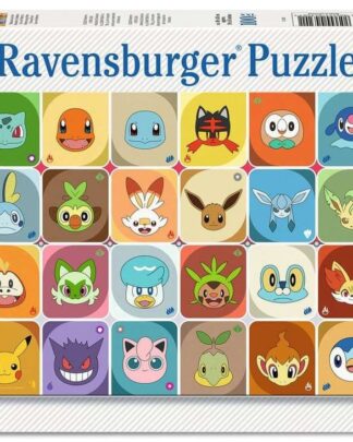 Pokémon Kinderpuzzle Pokémon Gesichter (100 Teile XXL)