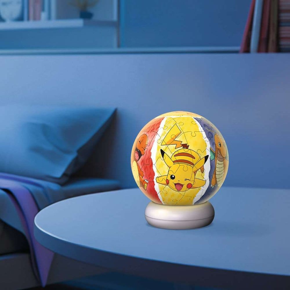 Pokémon 3D Puzzle-Ball Nachtlicht (73 Teile) – Bild 6