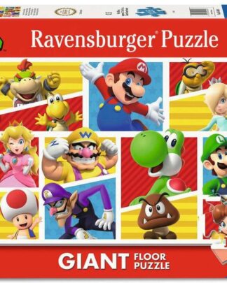 Super Mario Giant Floor Puzzle Marios Freunde und Feinde (125 Teile)