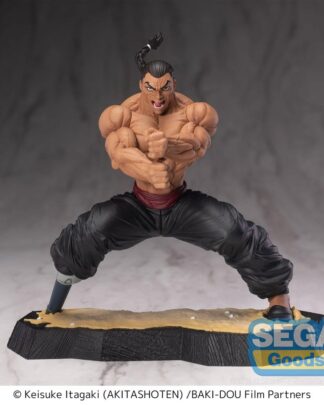 Baki-Dou Luminasta PVC Figur Kaioh Retsu 15 cm