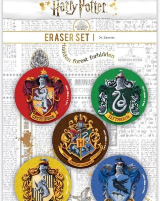 Harry Potter Radierer Set Hogwarts Wappen