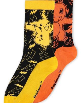 Pokémon Socken 2er-Pack Crew 39-42