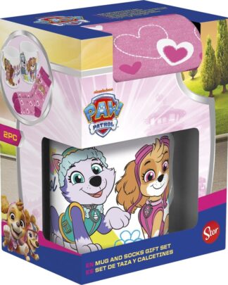 Paw Patrol Tasse & Socken Set Girl Go Skye