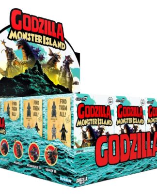 Godzilla Toho (Monster Island) Actionfigur Blind Box Wave 7 Display (12)