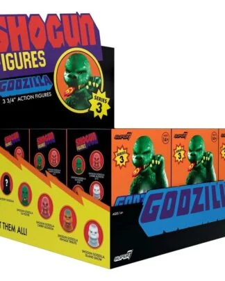 Godzilla Toho (Shogun V3) Actionfigur Blind Box Wave 9 Display (12)