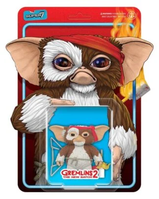 Gremlins ReAction Actionfigur Gizmo (Battle Ready Character Card) 23 cm