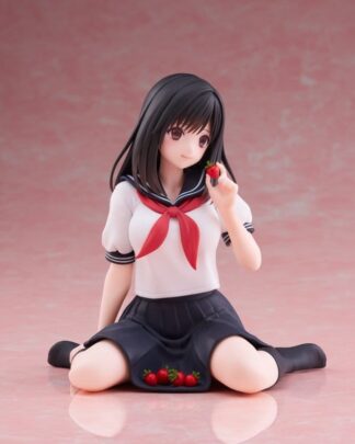 Strawberry 100% Desktop Cute PVC Figur Aya Tojo (School uniform Ver.) 13 cm