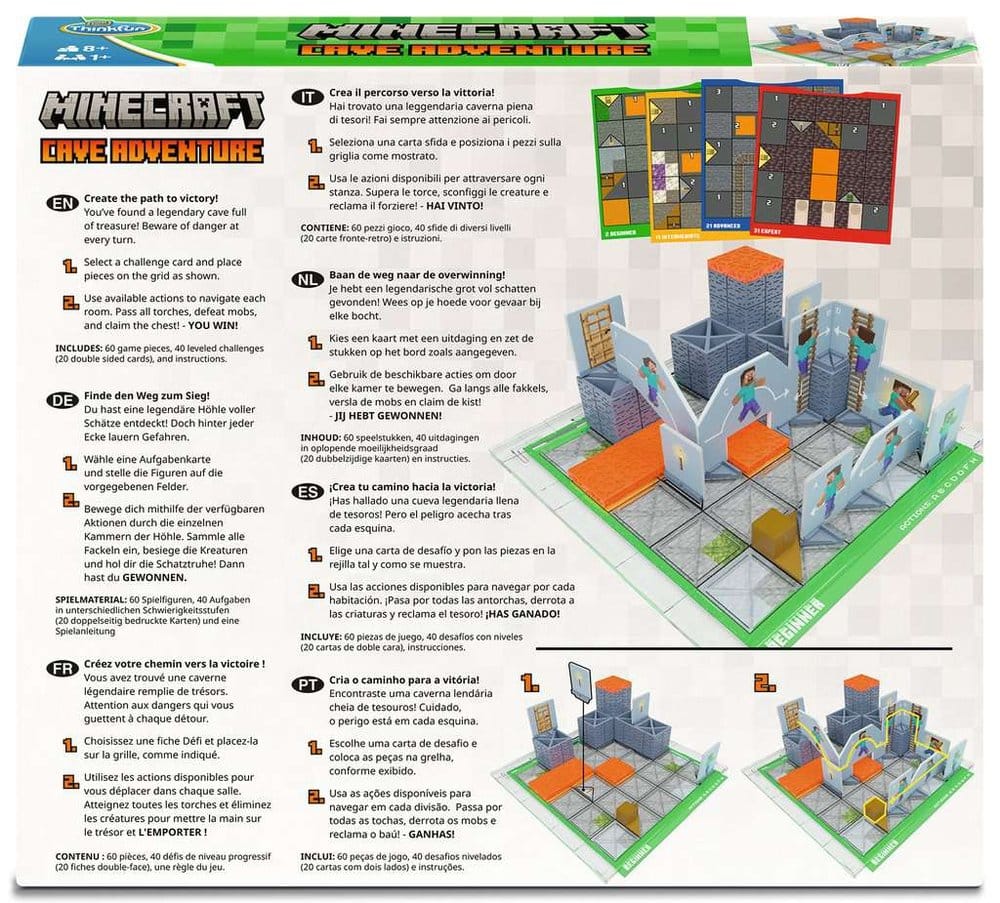 Minecraft Cave Adventure Logikspiel – Bild 2