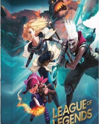 League of Legends Leinwandbild mit Beleuchtung Fight for Glory