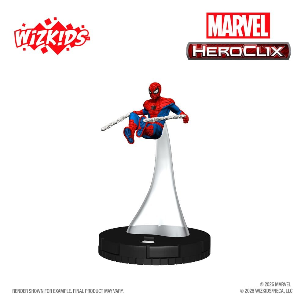 Marvel HeroClix Iconix Minifiguren Your Friendly Neighborhood Spider-Man 15 cm – Bild 3