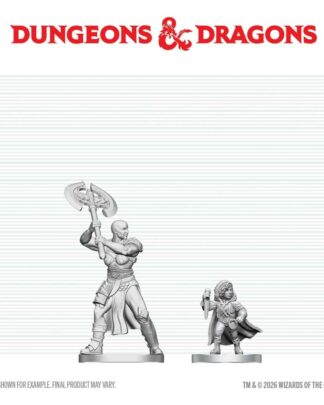 D&D Nolzur's Marvelous Miniatures Minifiguren Goliath-Barbar & Halbling-Schurke 13 cm