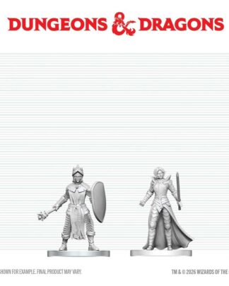 D&D Nolzur's Marvelous Miniatures Minifiguren Schwarzer Handschuh & Zhentilar-Paladin von Bane 13 cm