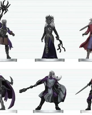 D&D Icons of the Realms Minifiguren Drow-Kriegerschar 20 cm